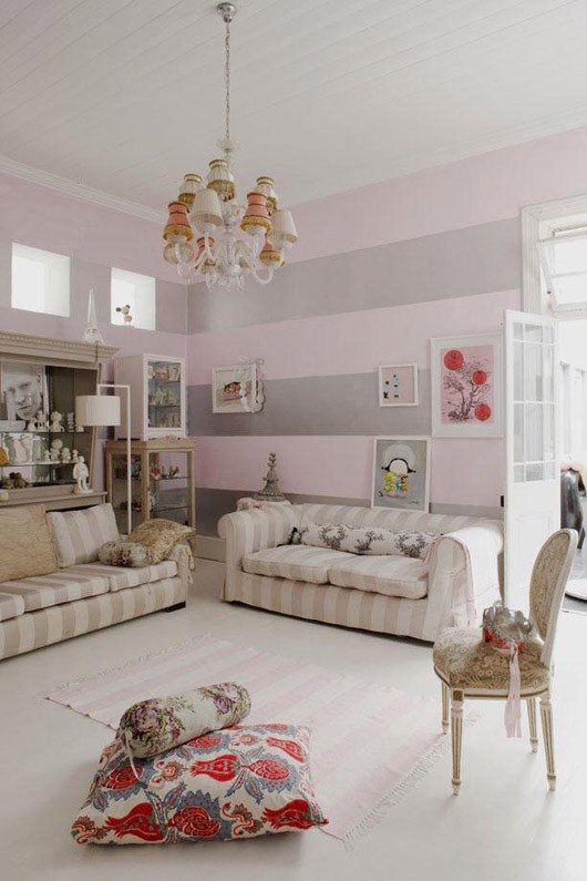 baby-pink-silver-horizontal-pruhy-