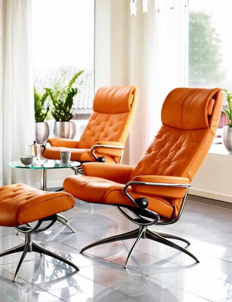 kreslo bez stresu s vysokým operadlom-otočný-základný rám-prispôsobí sa vašim najľahším pohybom