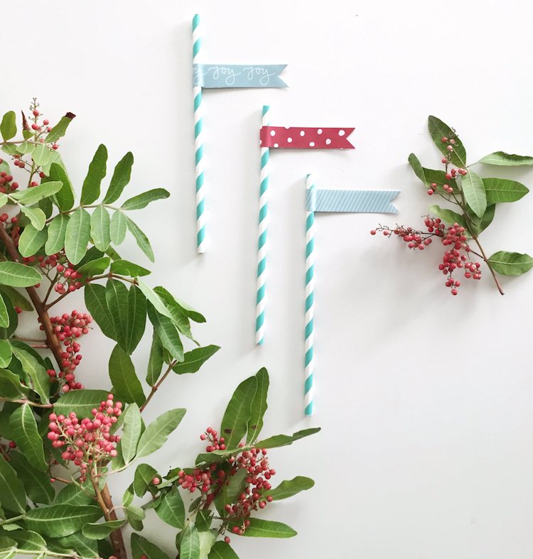 Vlajka strany slamenej dekorácie