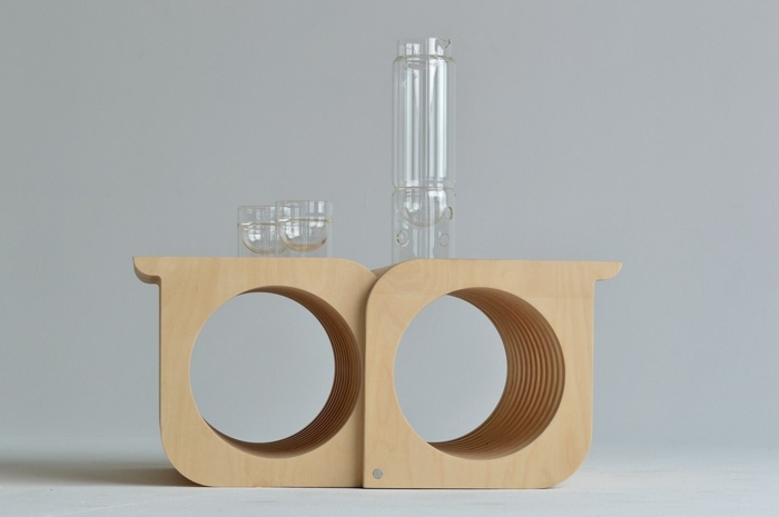 rozkladacia stolička nyctale design exocet nápad