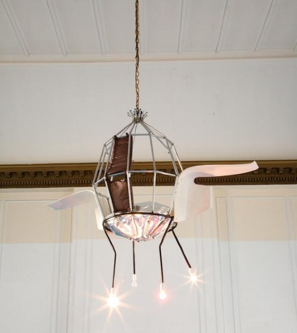 Lustrové dizajnové stoličky Nápaditý dizajn stoličky Gamper