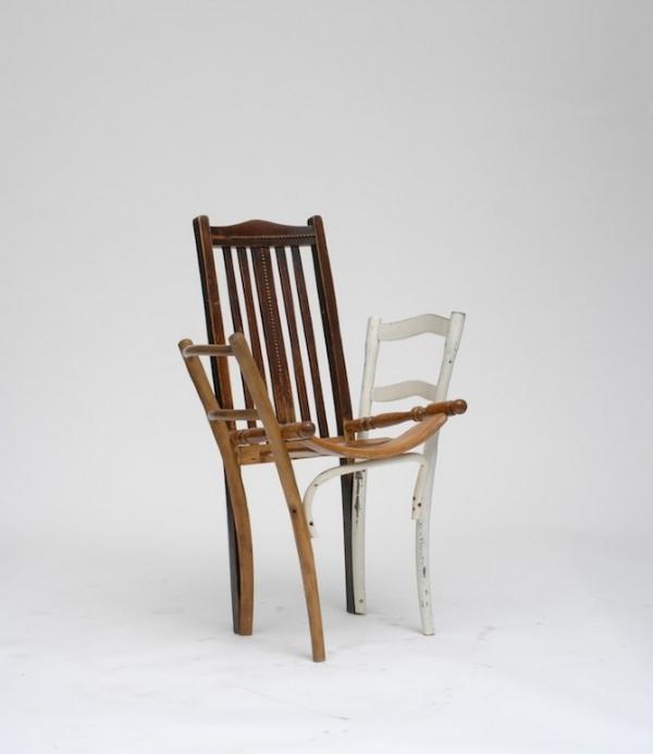 Hojdacie kreslo Konštrukcia kresla Gamper Hojdacie kreslo neobvyklé zariadenie