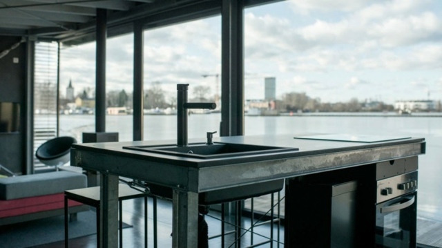 Drezová rúra-Kuchynská doska-železo a kov