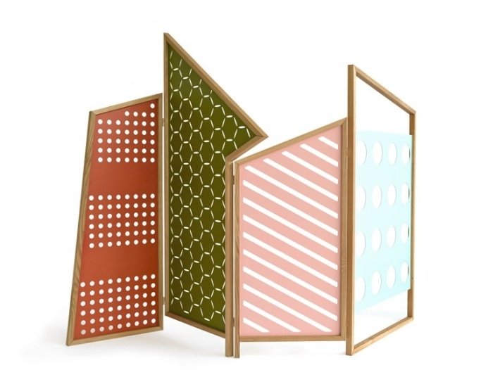 Partition-Paravent-OP10-efektívny-dub-oranžovo-zeleno-ružovo-svetlo modrý