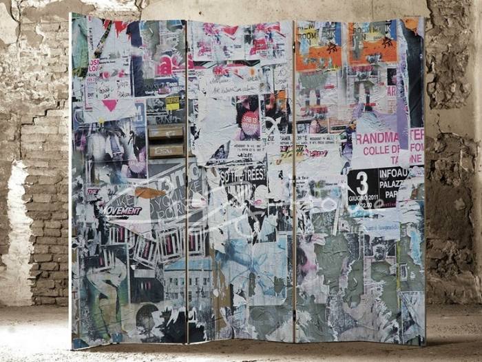 Deliaca stena-Paravent-Melamín-Drevotrieska-PAPIER-CRAZY-HOME