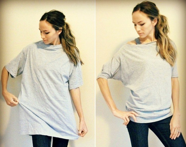 Na jar blúzka cez plece Tričko-dizajn-vaše-vlastné-mimo-rameno nápady