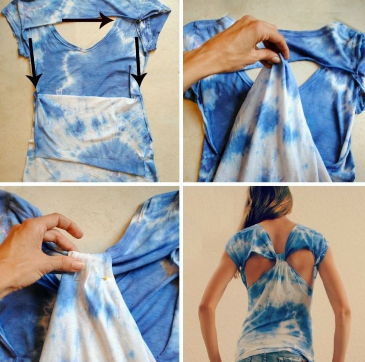 Bez rukávov košeľa- skvelý nápad Tričko-dizajn-návod-nápady-moderné