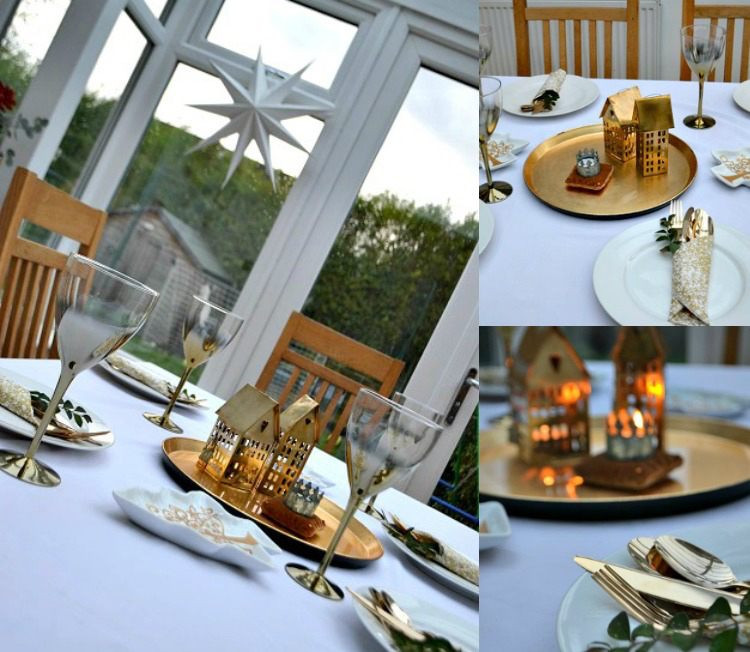 Zásobník-okrúhle-vianočné-dekorácie-nápady-mosadz-leštené-dekorácia na stôl