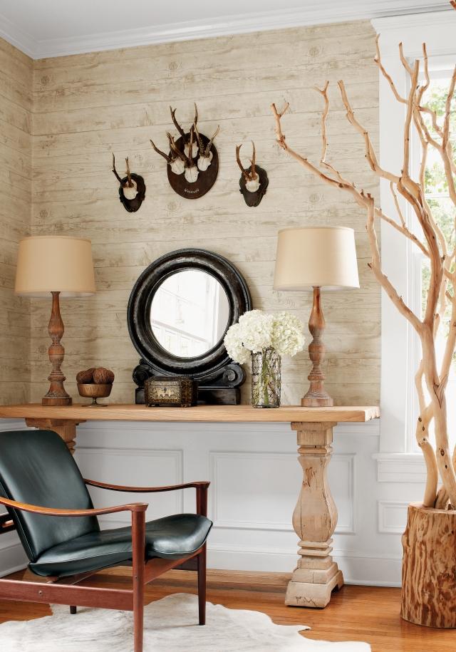 tapeta v miestnosti s dreveným vzhľadom a rustikálnym vzhľadom