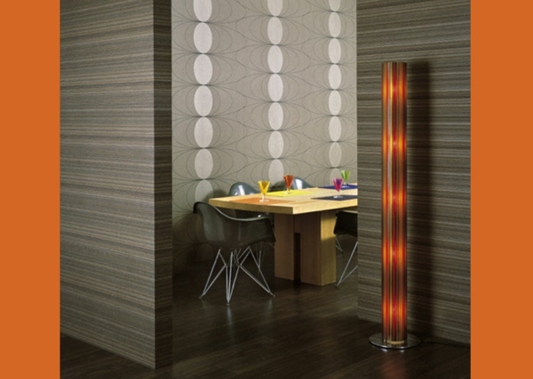 moderná tapeta kruhy jedáleň moderná tapeta-kruhy-jedáleň