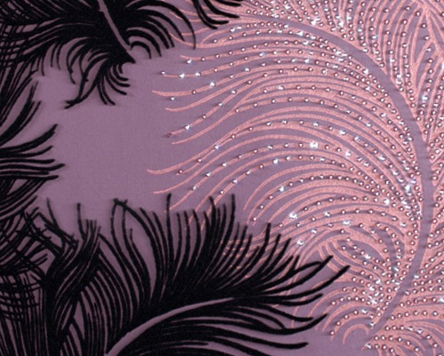 Krycia tapeta na stenu s kryštálmi Swarovski Kryštály Swarovski originálna dekorácia na stenu