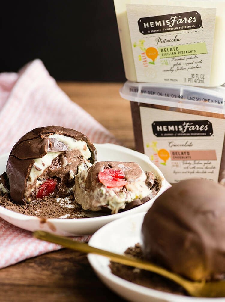 zmrzlina tartufo zmrzlinová špecialita cocktaikirche