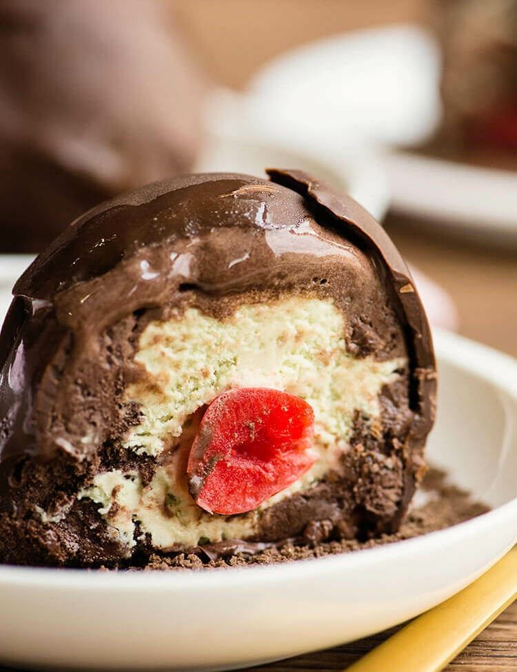 tartufo vanilková zmrzlina čerešňa originál