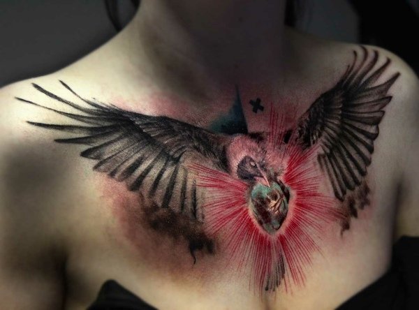 Tetovanie-nápady-predný-dekolt-príklady