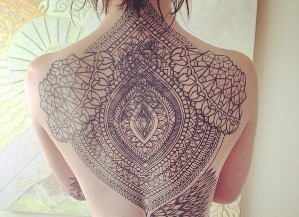 Nápady na tetovanie geometrické motívy