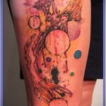 абстрактна татуировка за момичета - Снимка пример за номер 21122015 1