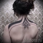 абстракция cou tatouage - Photo exemplaire du nombre 21122015 1