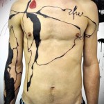 татуировка абстракция мъже - Снимка пример за номер 21122015 1