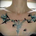 абстракция татуировка на гърдите - снимка пример от 21122015 # 2