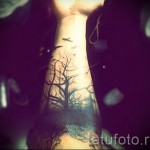 абстракция татуировка на предмишницата - пример за снимка от 21122015 # 5