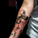 абстракция татуировка на предмишницата - пример за снимка от 21122015 № 6