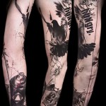абстракция татуировка на предмишницата - пример за снимка от 21122015 № 8