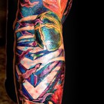 абстракция татуировка на предмишницата - пример за снимка от 21122015 № 11