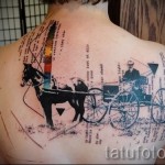 абстракция татуировка на гърба - пример за снимка от 21122015 № 12