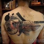 абстракция татуировка на гърба - пример за снимка от 21122015 № 13