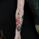 татуировка с абстракция на ръкав - пример за снимка от 21122015 # 3