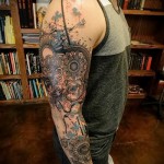 татуировка с абстракция на ръкав - пример за снимка от 21122015 # 5