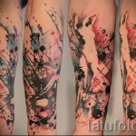 татуировка с абстракция на ръкав - пример за снимка от 21122015 # 8