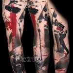 татуировка с абстракция на ръкав - пример за снимка от 21122015 # 12