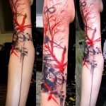 татуировка с абстракция на ръкав - пример за снимка от 21122015 # 13