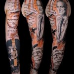 татуировка с абстракция на ръкав - пример за снимка от 21122015 # 15