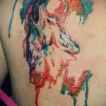 абстрактна вълча татуировка - пример за снимка от 21122015 # 18