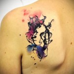 абстракция татуировка за момичета - пример за снимка от 21122015 # 1
