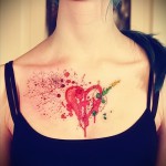 абстракция татуировка за момичета - снимков пример от 21122015 No9