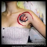 татуировка на абстракция за момичета - пример за снимка от 21122015 No15