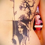 татуировка на абстракция за момичета - пример за снимка от 21122015 # 28