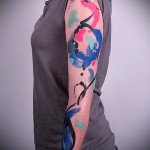 абстракция татуировка за момичета - пример за снимка от 21122015 № 38