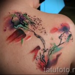 абстракция татуировка на рамо - снимка пример от 21122015 # 2