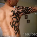 абстракция татуировка на рамо - снимка пример от 21122015 # 7