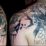 абстракция татуировка на рамото - пример за снимка от 21122015 № 8