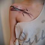 абстракция татуировка на рамо - снимка пример от 21122015 № 9