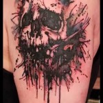 абстракция татуировка на рамо - снимка пример от 21122015 № 14