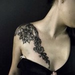 абстракция татуировка на рамо - снимка пример от 21122015 # 22