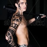 абстракция татуировка на рамо - снимка пример от 21122015 # 23