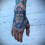 абстракция татуировка на ръката - снимка пример от 21122015 No7