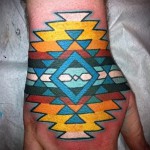 абстракция татуировка на ръката - пример за снимка от 21122015 No9